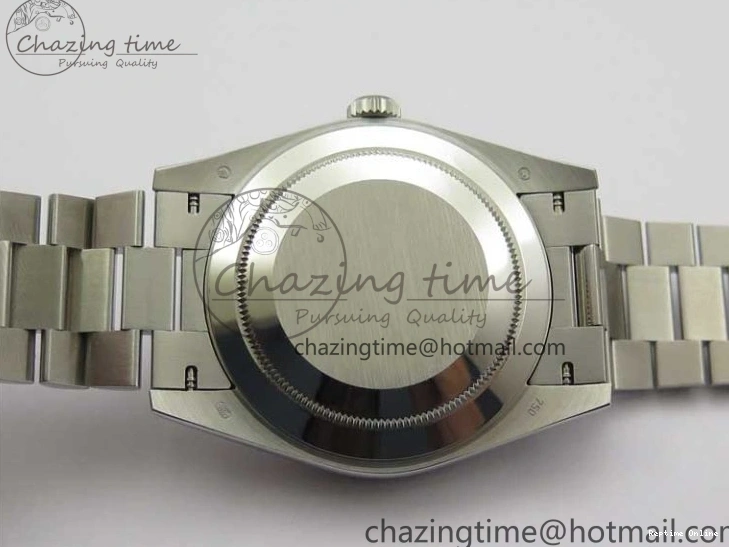 0501 WaterResistant Day Date 40 SS Bp Maker 1:1 Best Edition Tiffany Blue Roman Dial on SS Bracelet A 2549